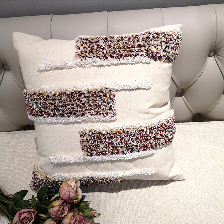 Luxury Handmade Moroccan Cushion Cover Geometric 45x45cm craftedpersona.co