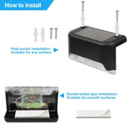 8 Pack New Solar Deck Lights Outdoor Waterproof LED Steps Lamps For Stairs Fence craftedpersona.co