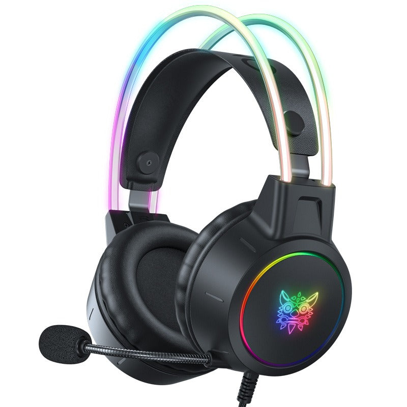 X15 PRO Double-Head Gaming Headphones with RGB craftedpersona.co
