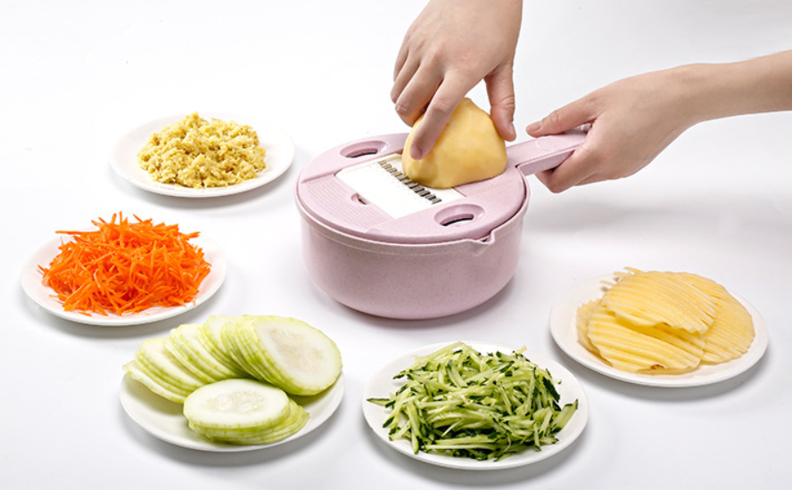 Multifunctional Vegetable Slicer and Grater Tool craftedpersona.co