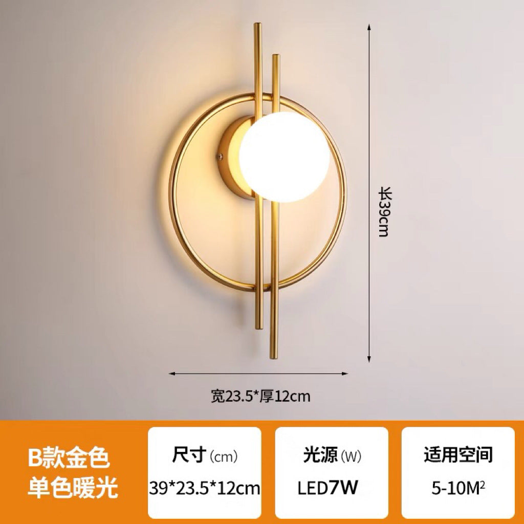 Modern LED Minimalist Wall Light for Living Room craftedpersona.co