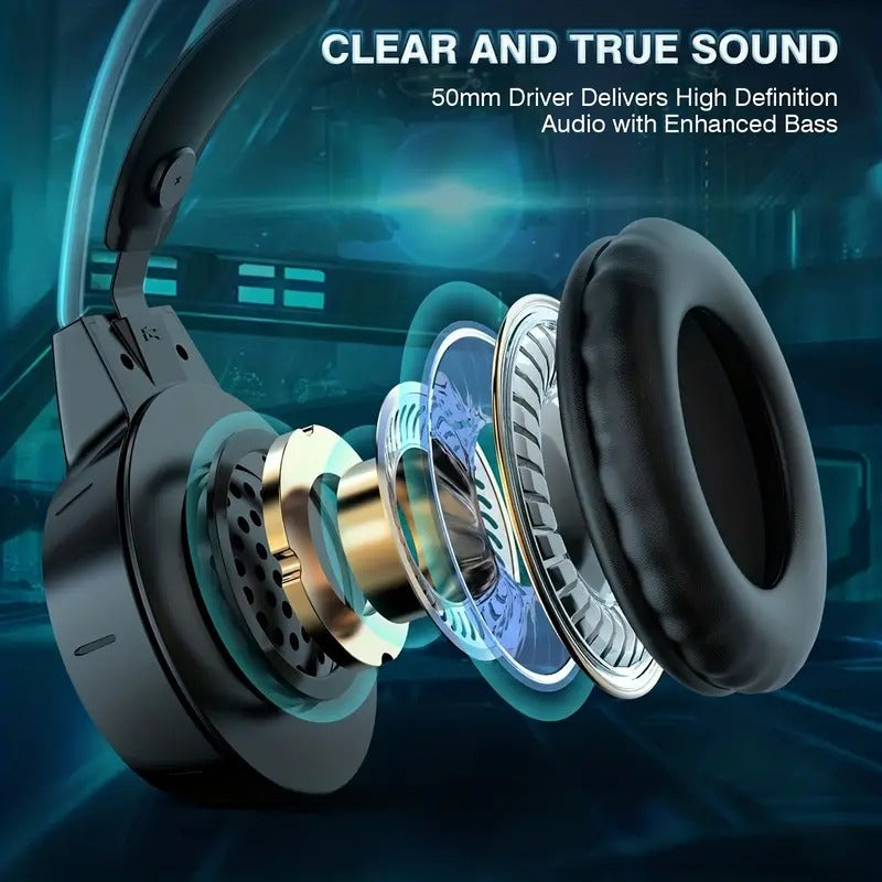 X15 PRO Double-Head Gaming Headphones with RGB craftedpersona.co