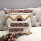 Luxury Handmade Moroccan Cushion Cover Geometric 45x45cm craftedpersona.co