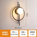 Modern LED Minimalist Wall Light for Living Room craftedpersona.co