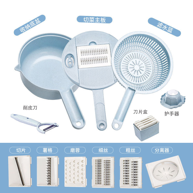 Multifunctional Vegetable Slicer and Grater Tool craftedpersona.co