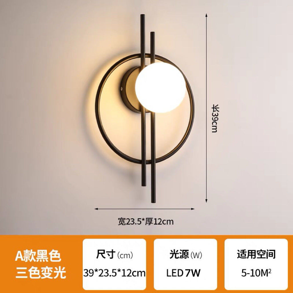 Modern LED Minimalist Wall Light for Living Room craftedpersona.co