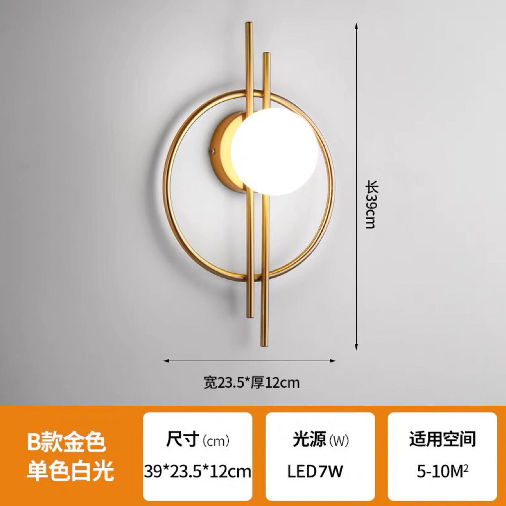 Modern LED Minimalist Wall Light for Living Room craftedpersona.co