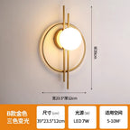 Modern LED Minimalist Wall Light for Living Room craftedpersona.co