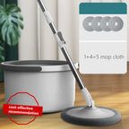 Rotating Flat Mop for Effortless Cleaning craftedpersona.co