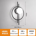 Modern LED Minimalist Wall Light for Living Room craftedpersona.co