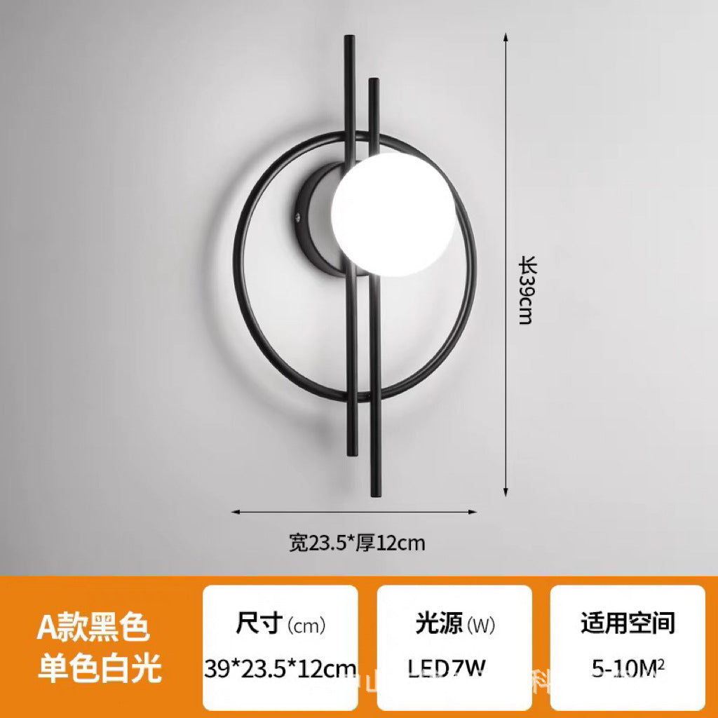 Modern LED Minimalist Wall Light for Living Room craftedpersona.co