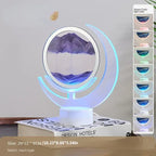 Moving Sand Art Table Lamp - 3D Moon Night Light craftedpersona.co