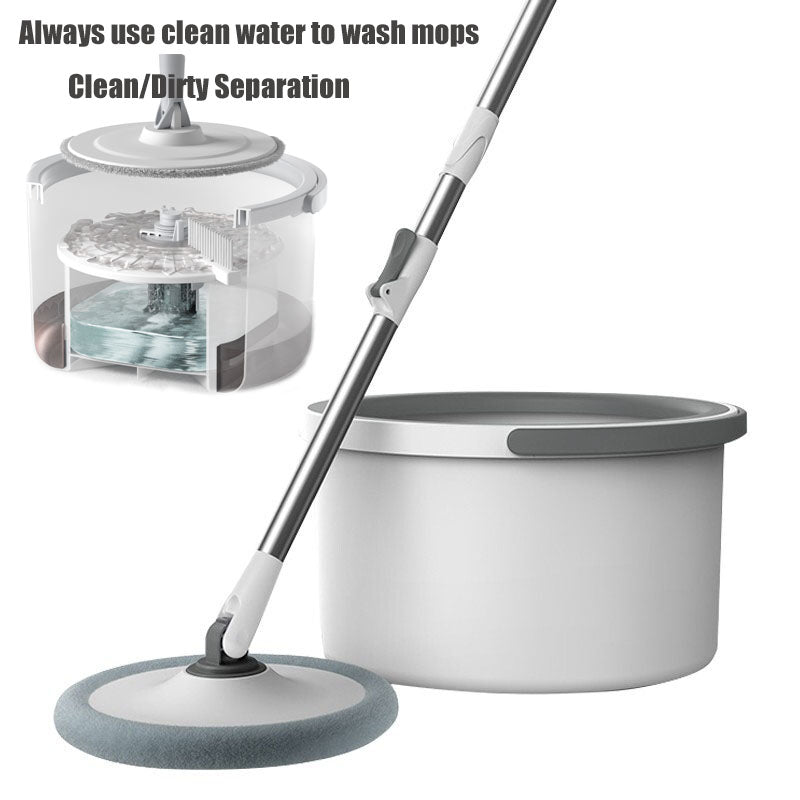 Rotating Flat Mop for Effortless Cleaning craftedpersona.co