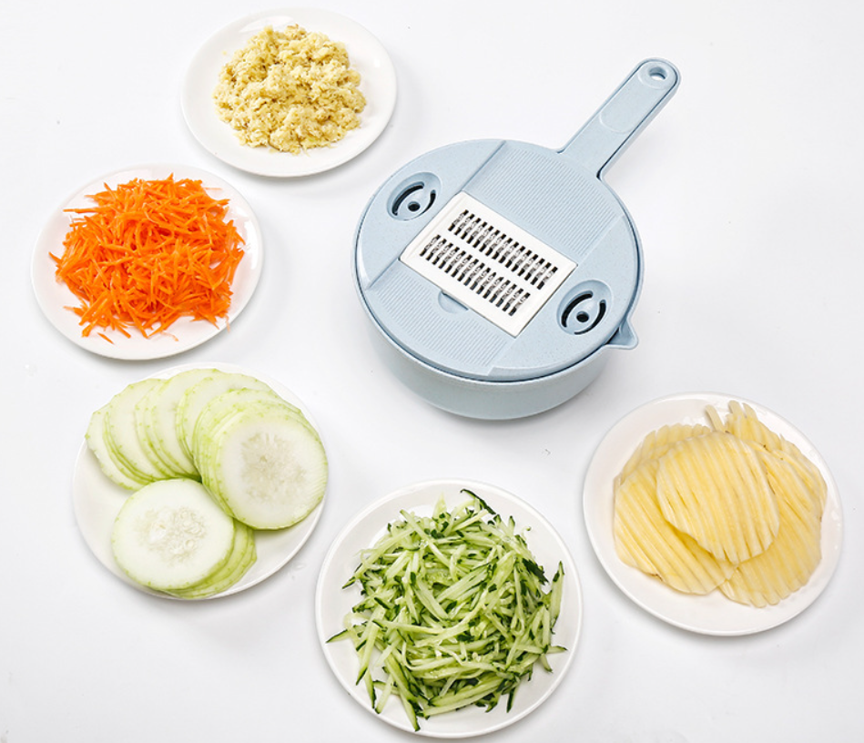 Multifunctional Vegetable Slicer and Grater Tool craftedpersona.co