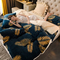 Winter Milk Velvet Lamb Fleece Duvet for Students craftedpersona.co
