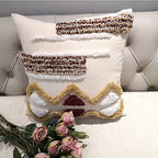 Luxury Handmade Moroccan Cushion Cover Geometric 45x45cm craftedpersona.co