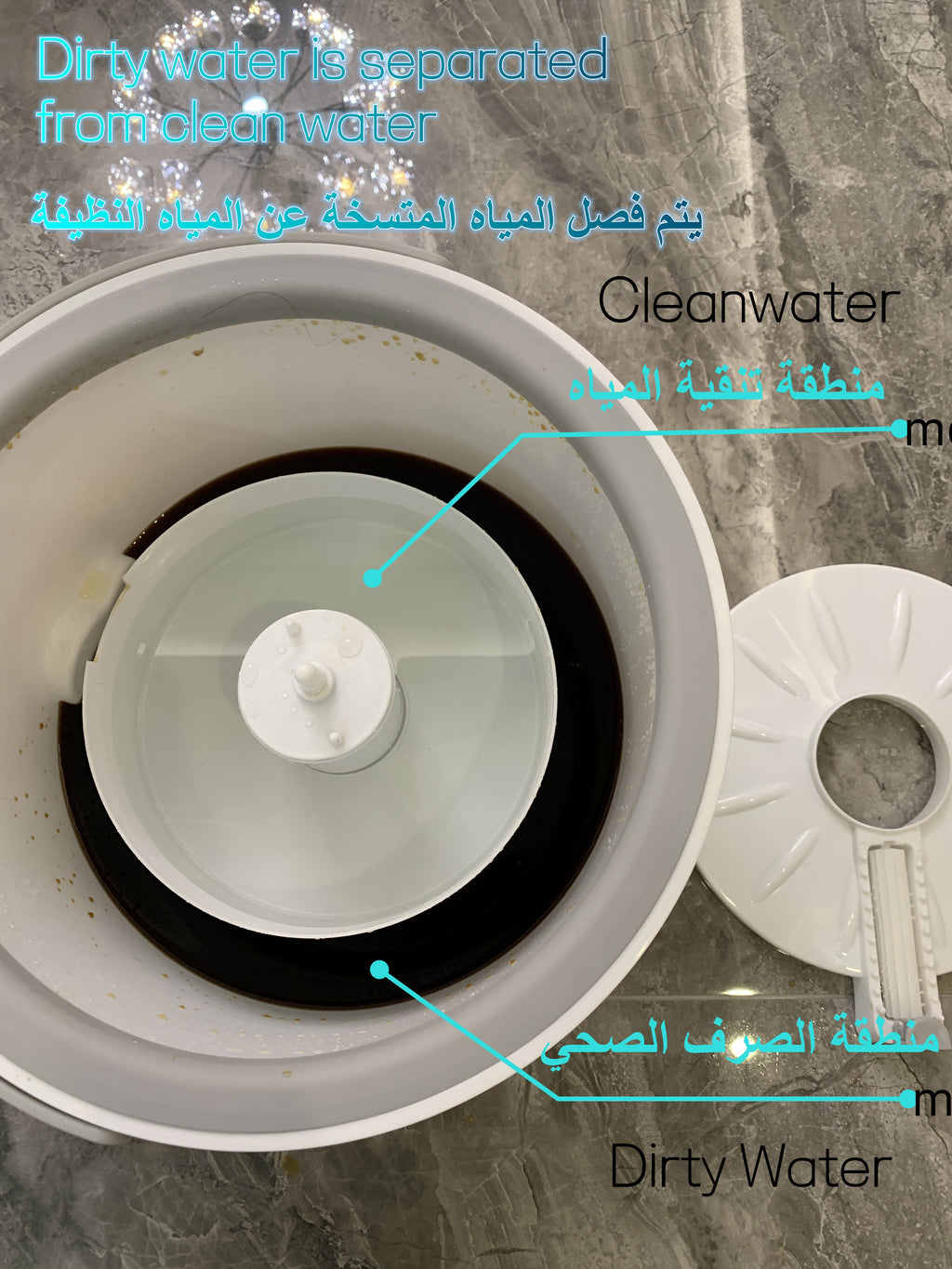 Rotating Flat Mop for Effortless Cleaning craftedpersona.co