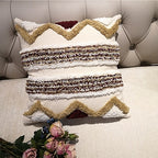 Luxury Handmade Moroccan Cushion Cover Geometric 45x45cm craftedpersona.co
