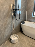 Rotating Flat Mop for Effortless Cleaning craftedpersona.co