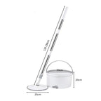 Rotating Flat Mop for Effortless Cleaning craftedpersona.co