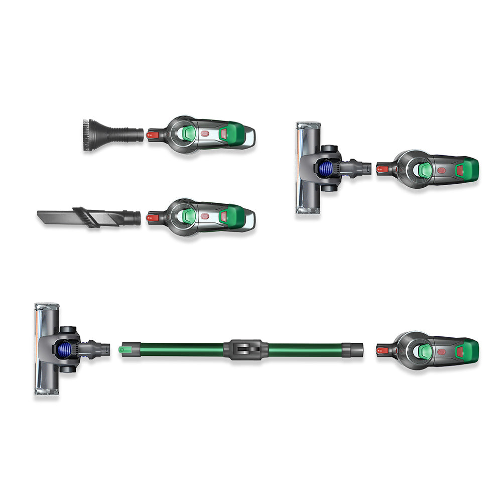 Handheld Wireless Vacuum Cleaner with Foldable Tube craftedpersona.co