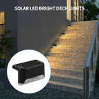 8 Pack New Solar Deck Lights Outdoor Waterproof LED Steps Lamps For Stairs Fence craftedpersona.co
